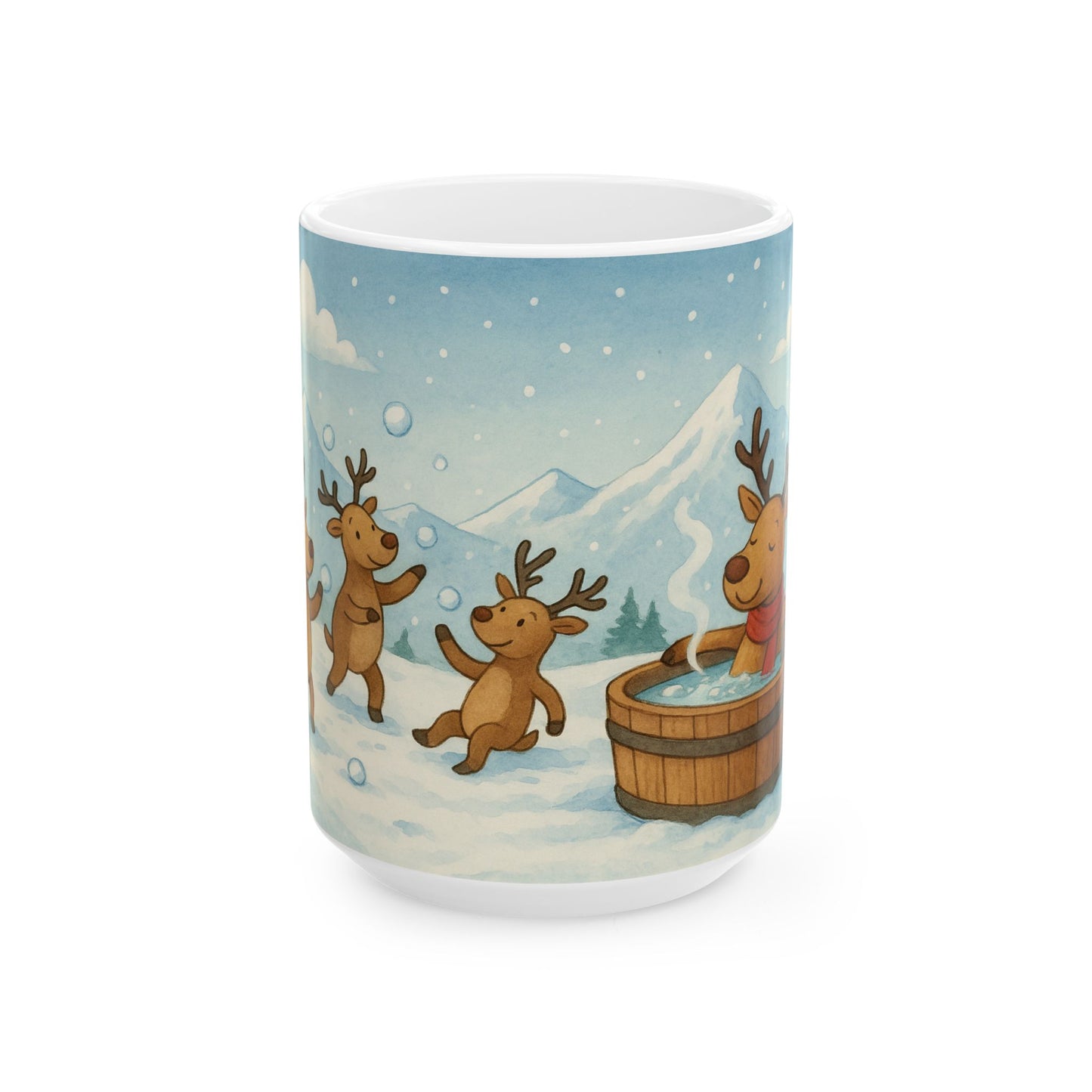 Ceramic Mug - Reindeer