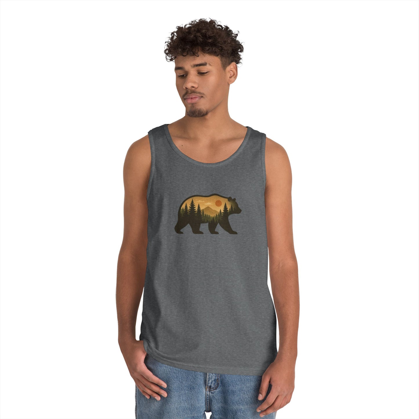 Bear Landscape Tank Top
