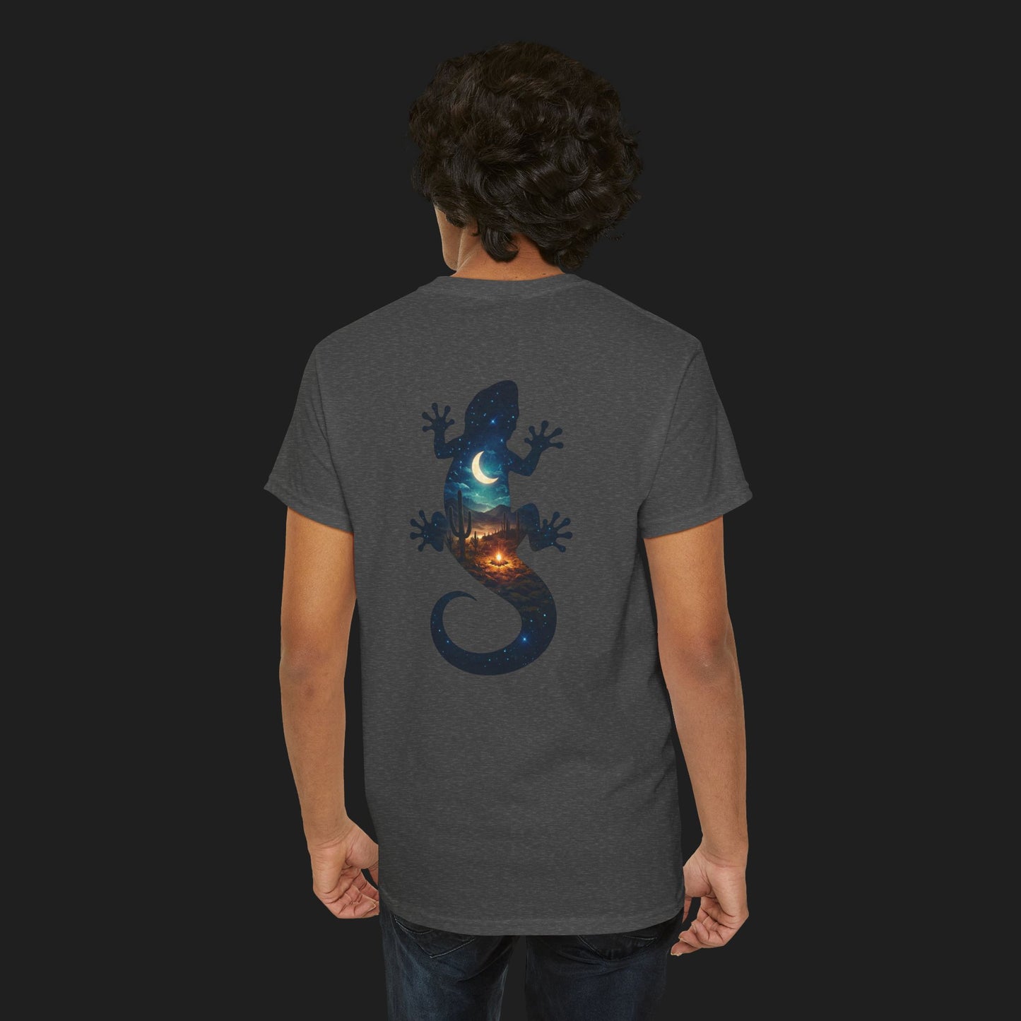 Lizard Nightscape T‑Shirt