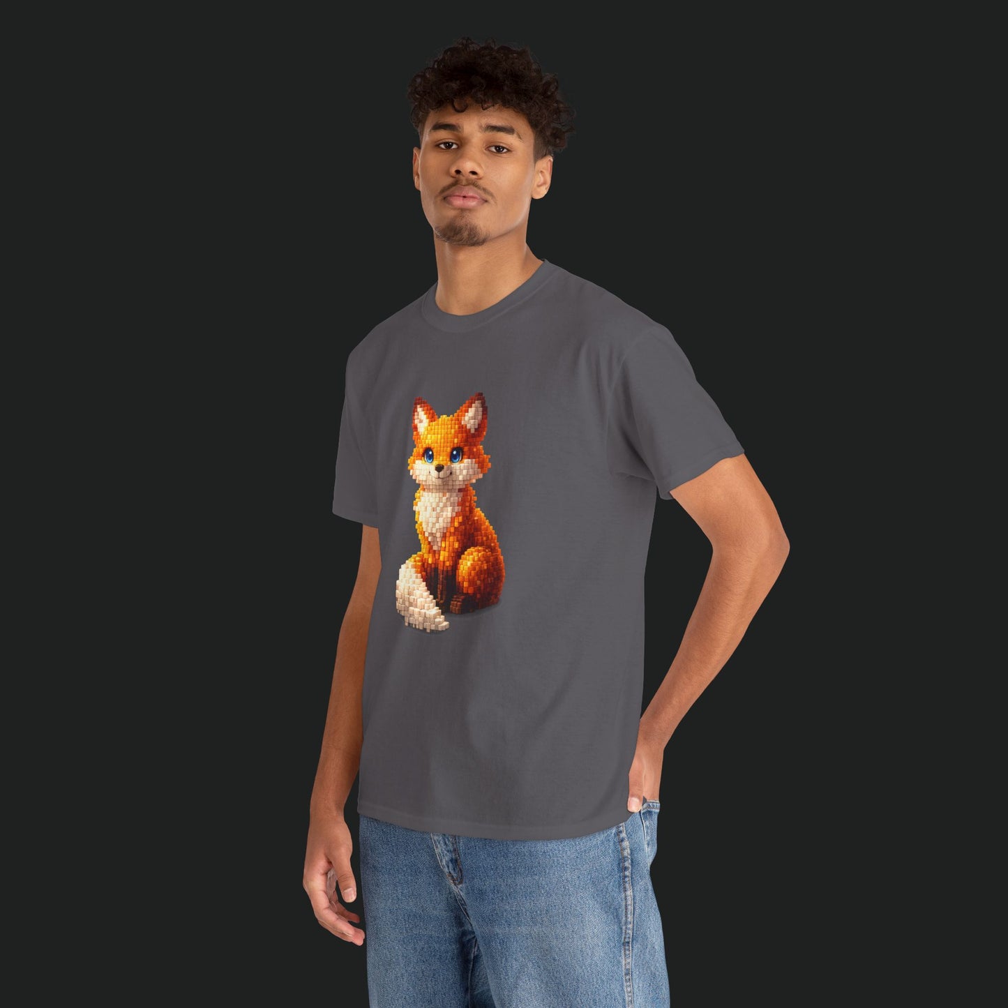 Fox Pixel Art T-Shirt