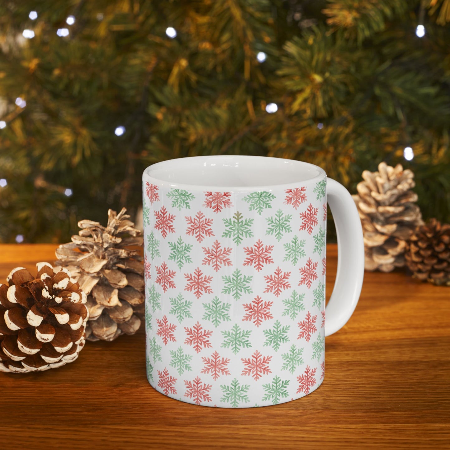 Snowflake Ceramic Mug(11oz/15oz)