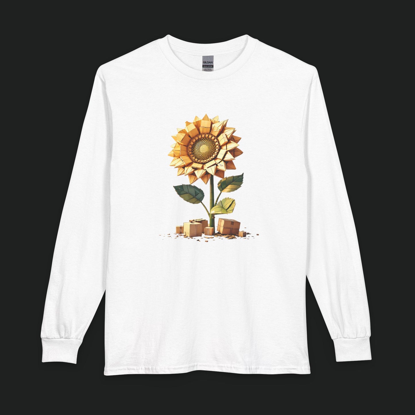 Boxed Flower Shirt