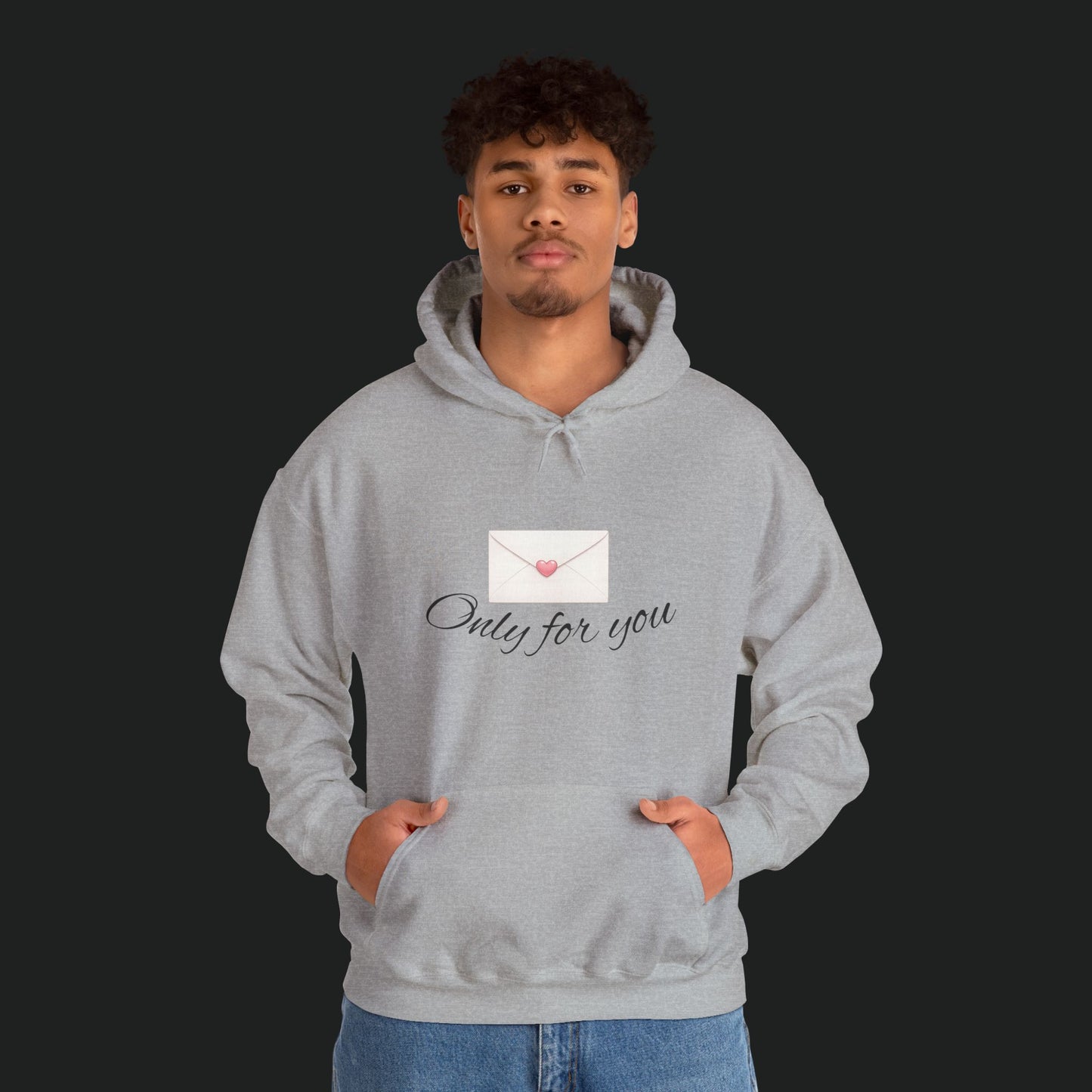 Hoodie — 'Only for You' Love Letter Pullover