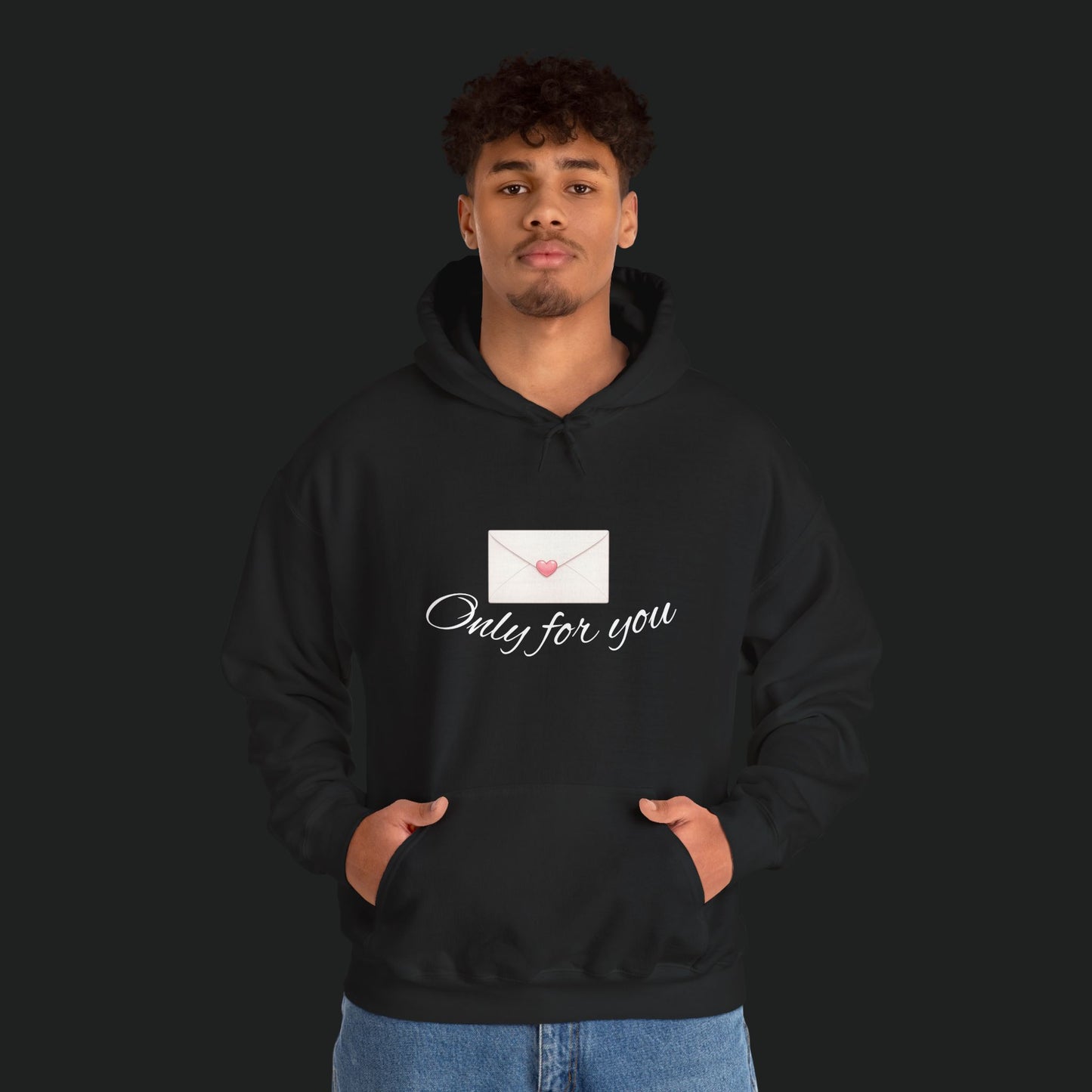 Hoodie — 'Only for You' Love Letter Pullover