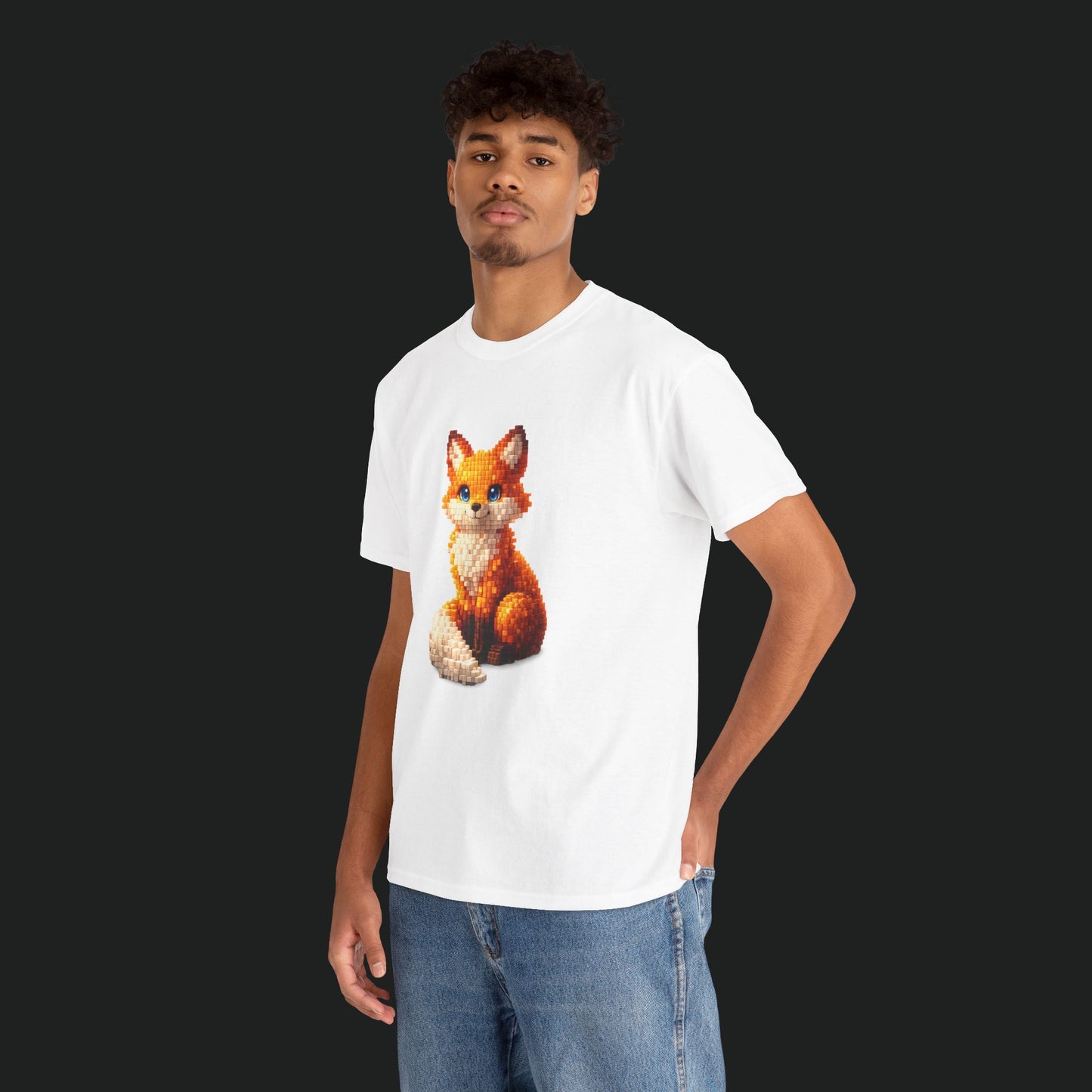 Fox Pixel Art T-Shirt