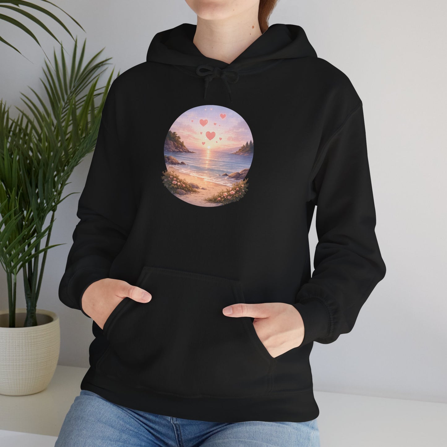 Sunset Heart Hoodie
