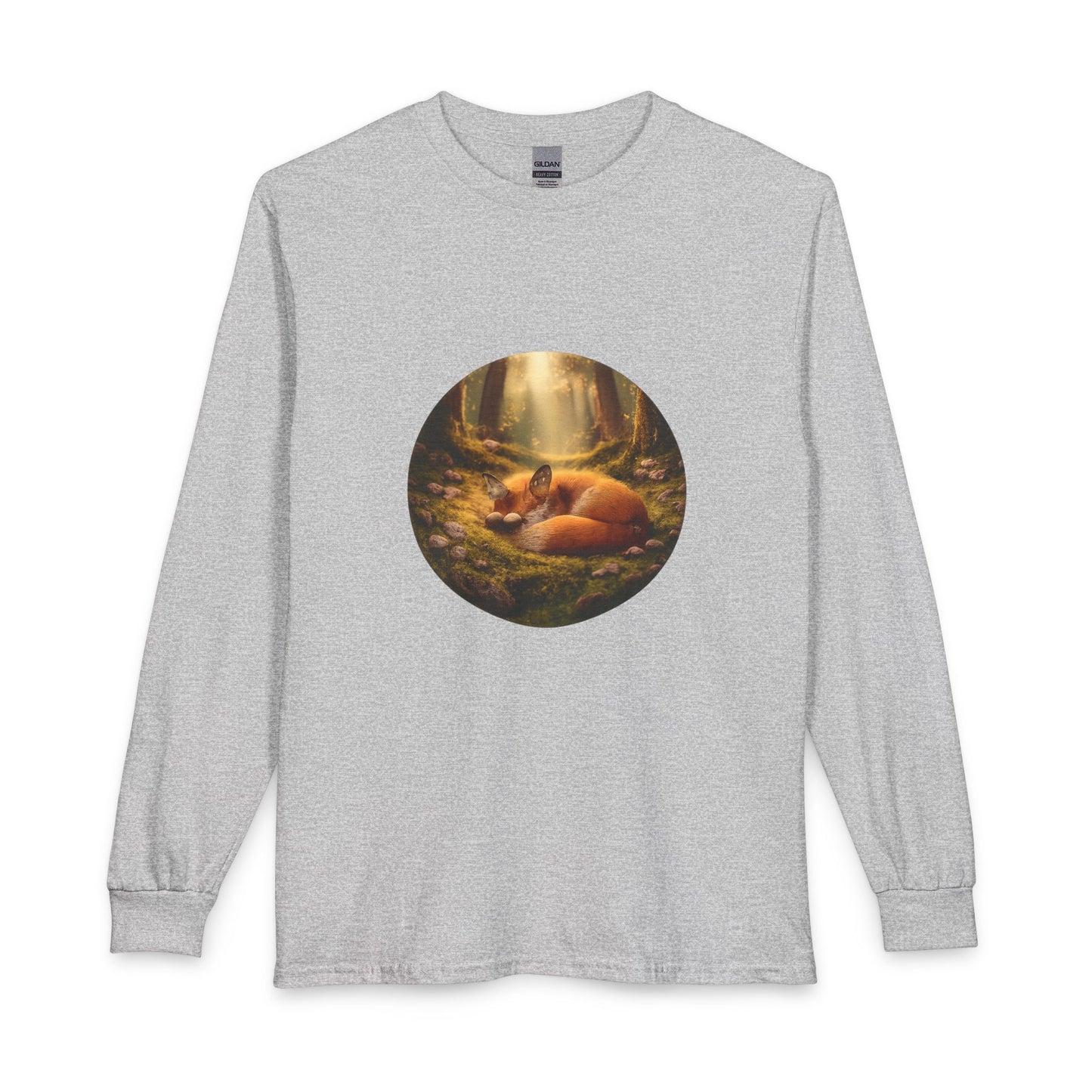 Sleeping Fox Long Sleeve T-Shirt