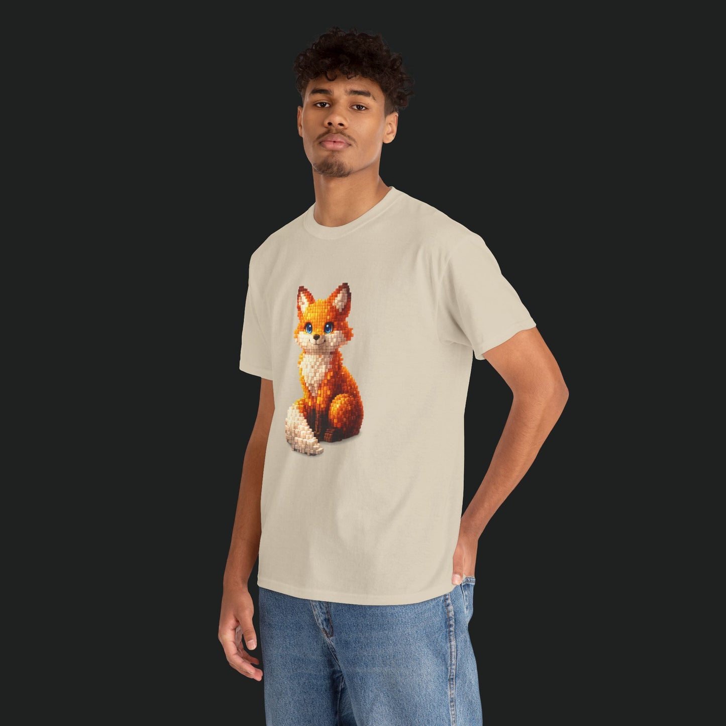 Fox Pixel Art T-Shirt