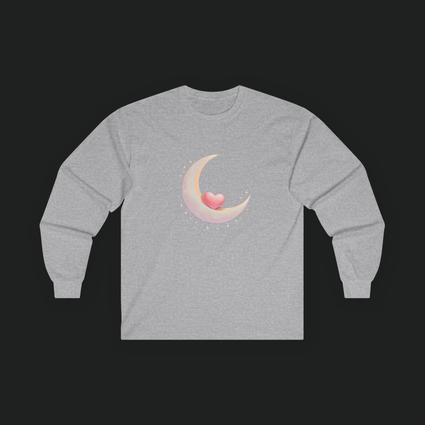 Moon Heart long sleeve tee