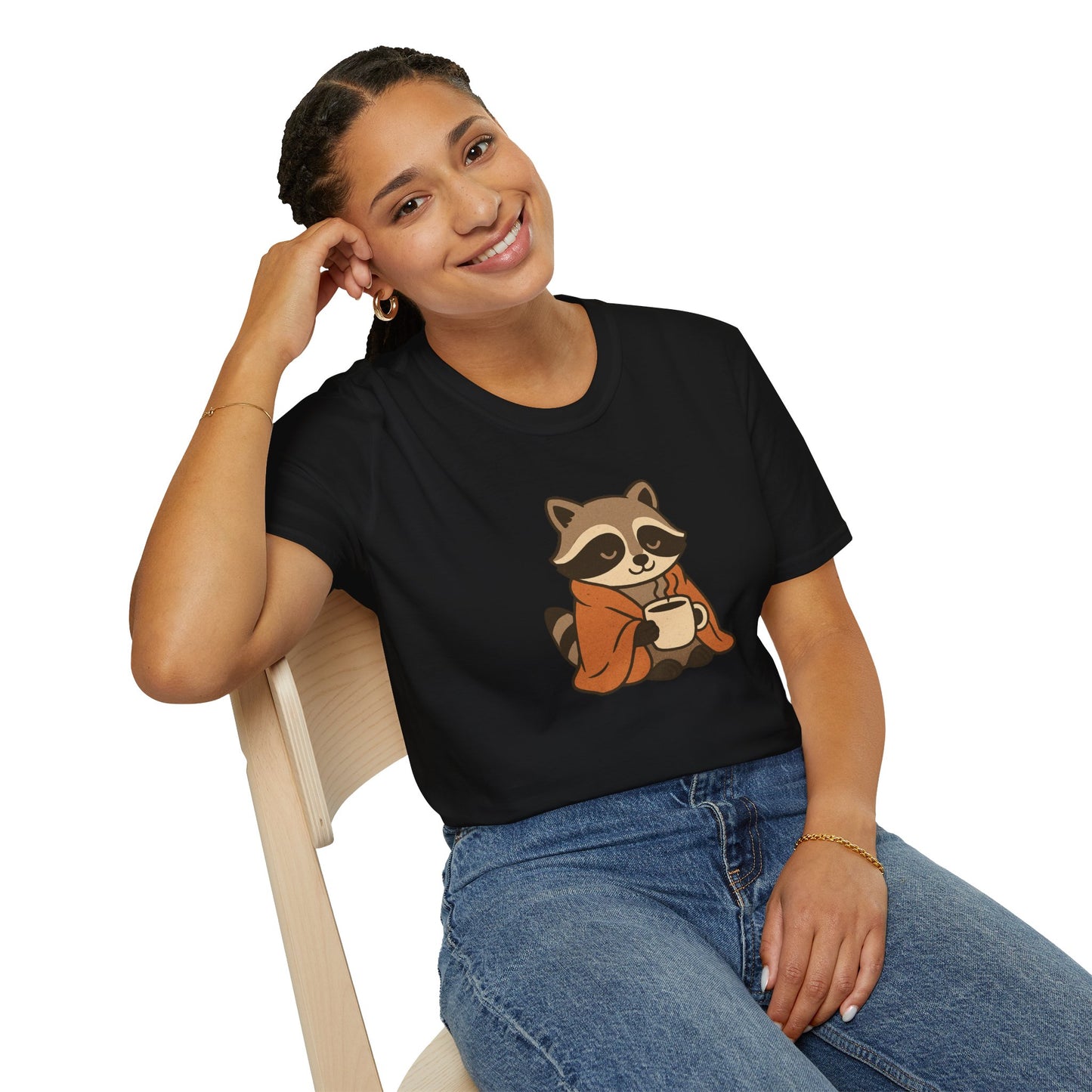 Cozy Raccoon Tee shirt