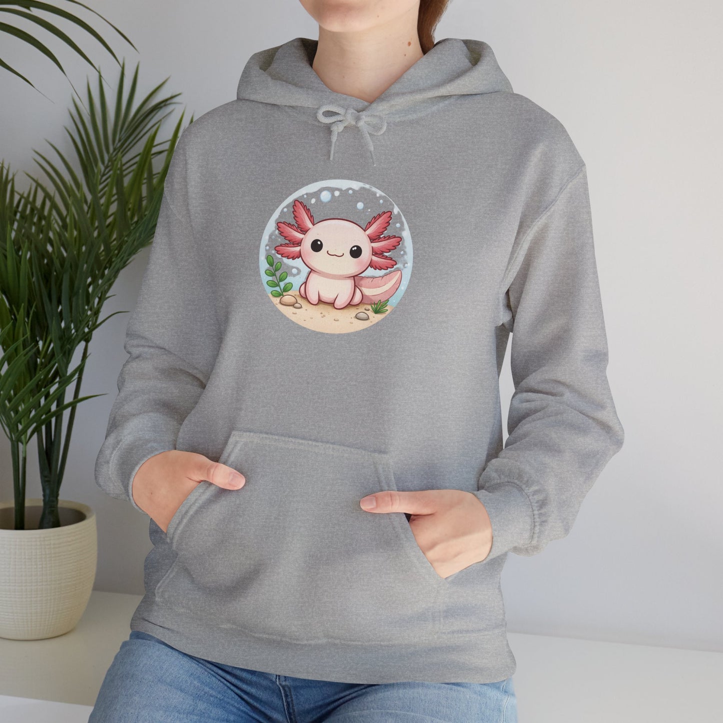 Cute Axolotl Hoodie
