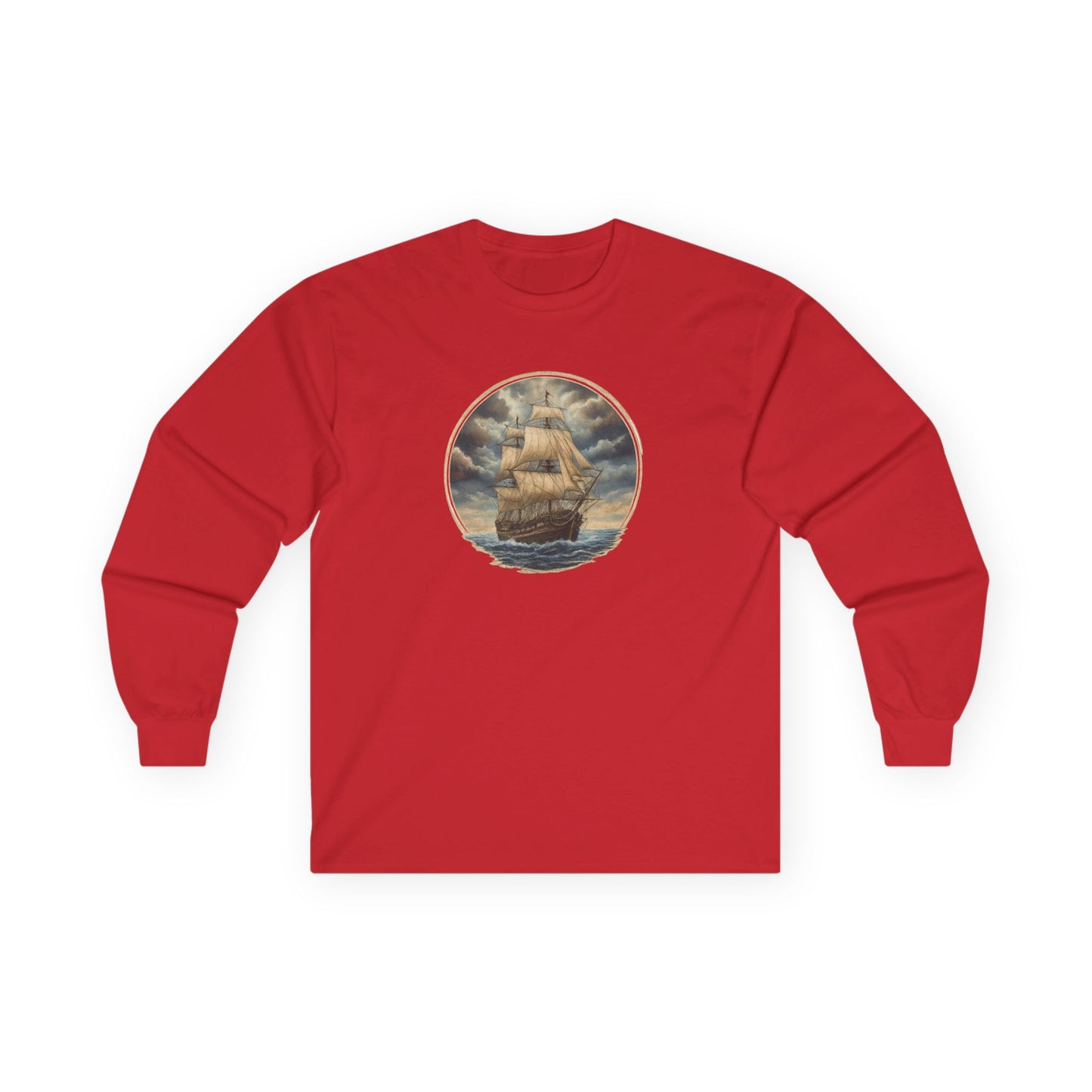 Sailing Ship Long Sleeve Tee