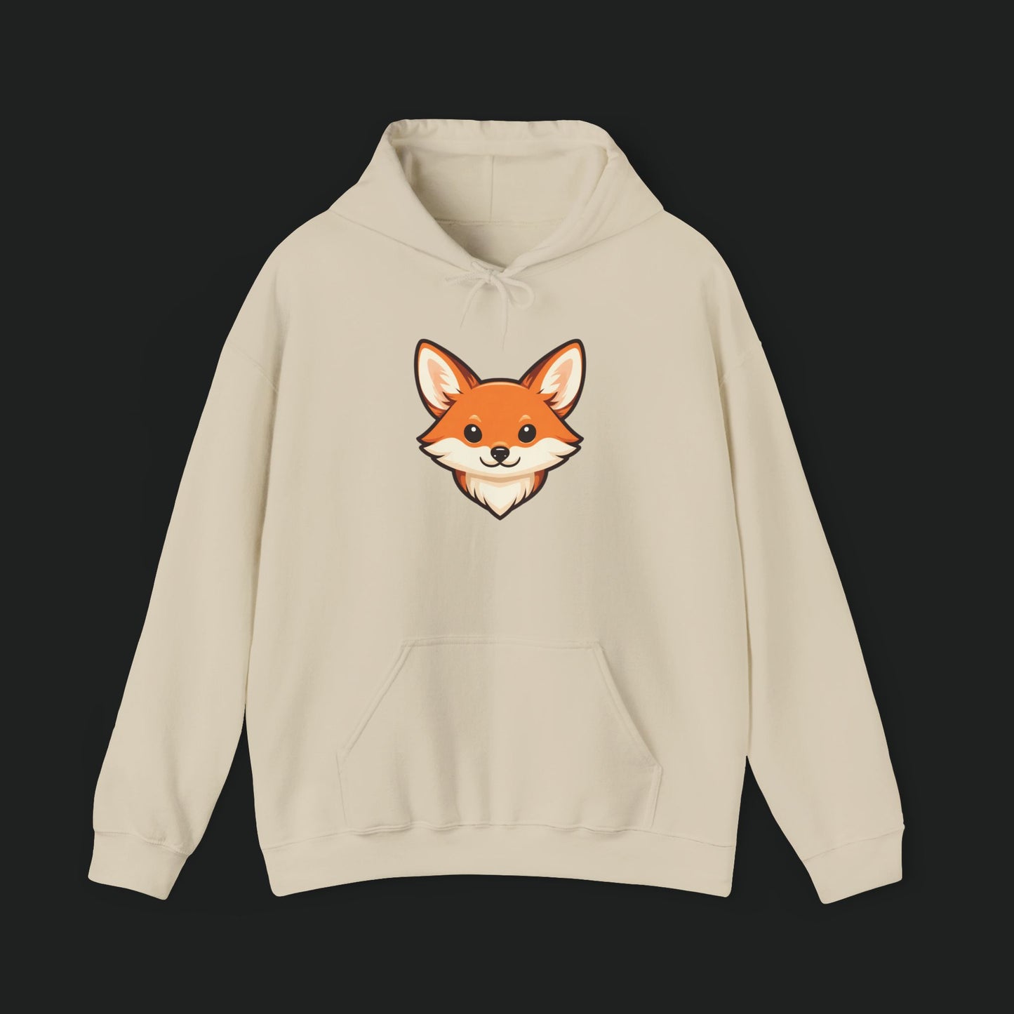 Fox Face Hoodie