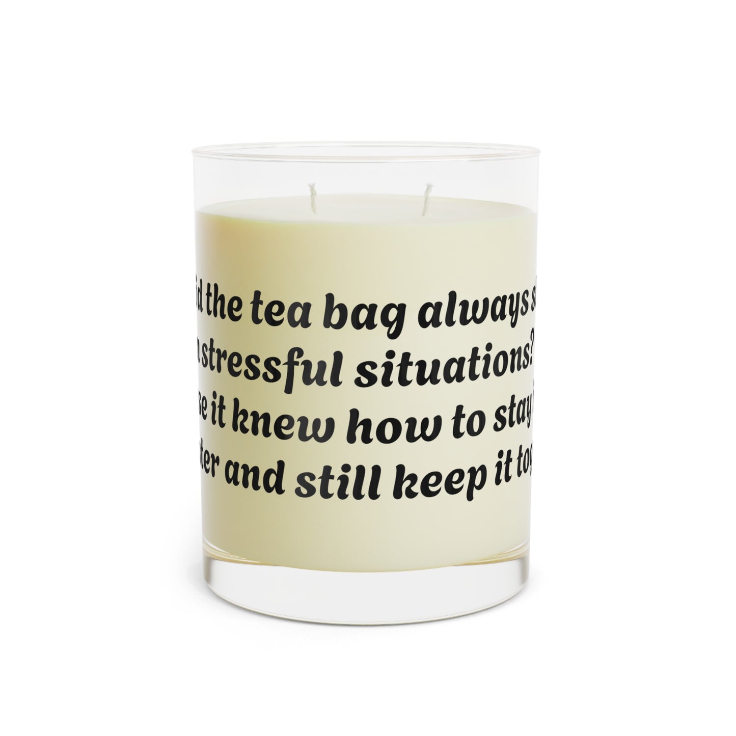 Scented Candle - Full Glass, 11oz