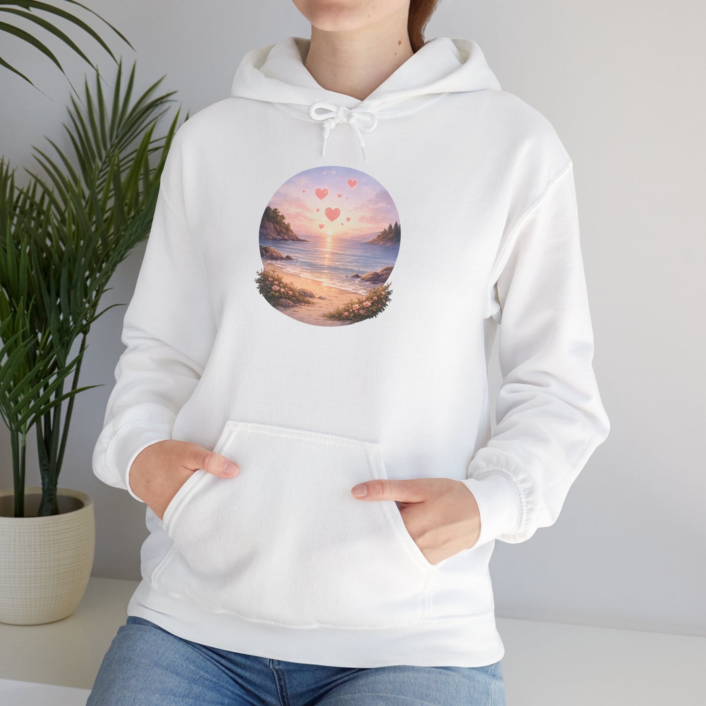 Sunset Heart Hoodie