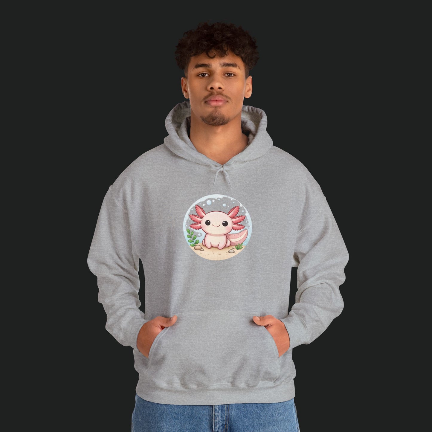 Cute Axolotl Hoodie