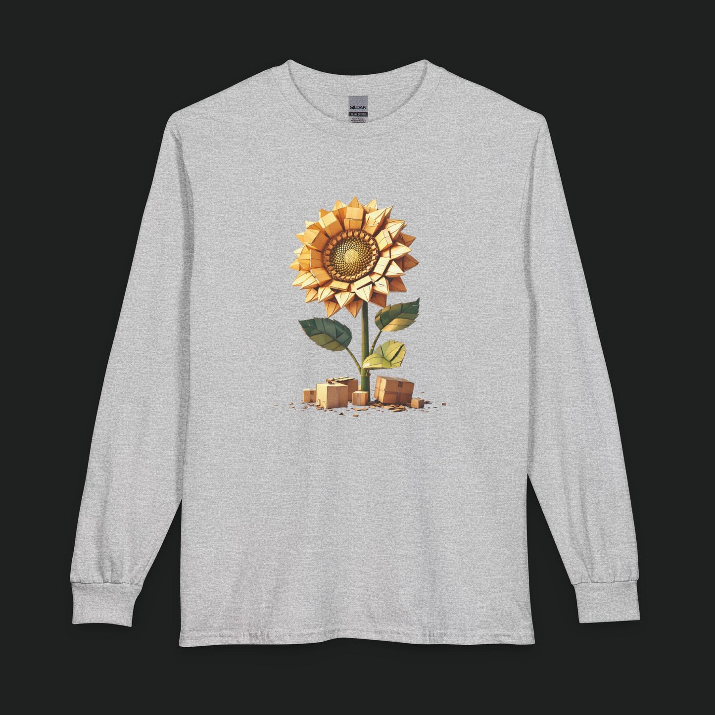 Boxed Flower Shirt