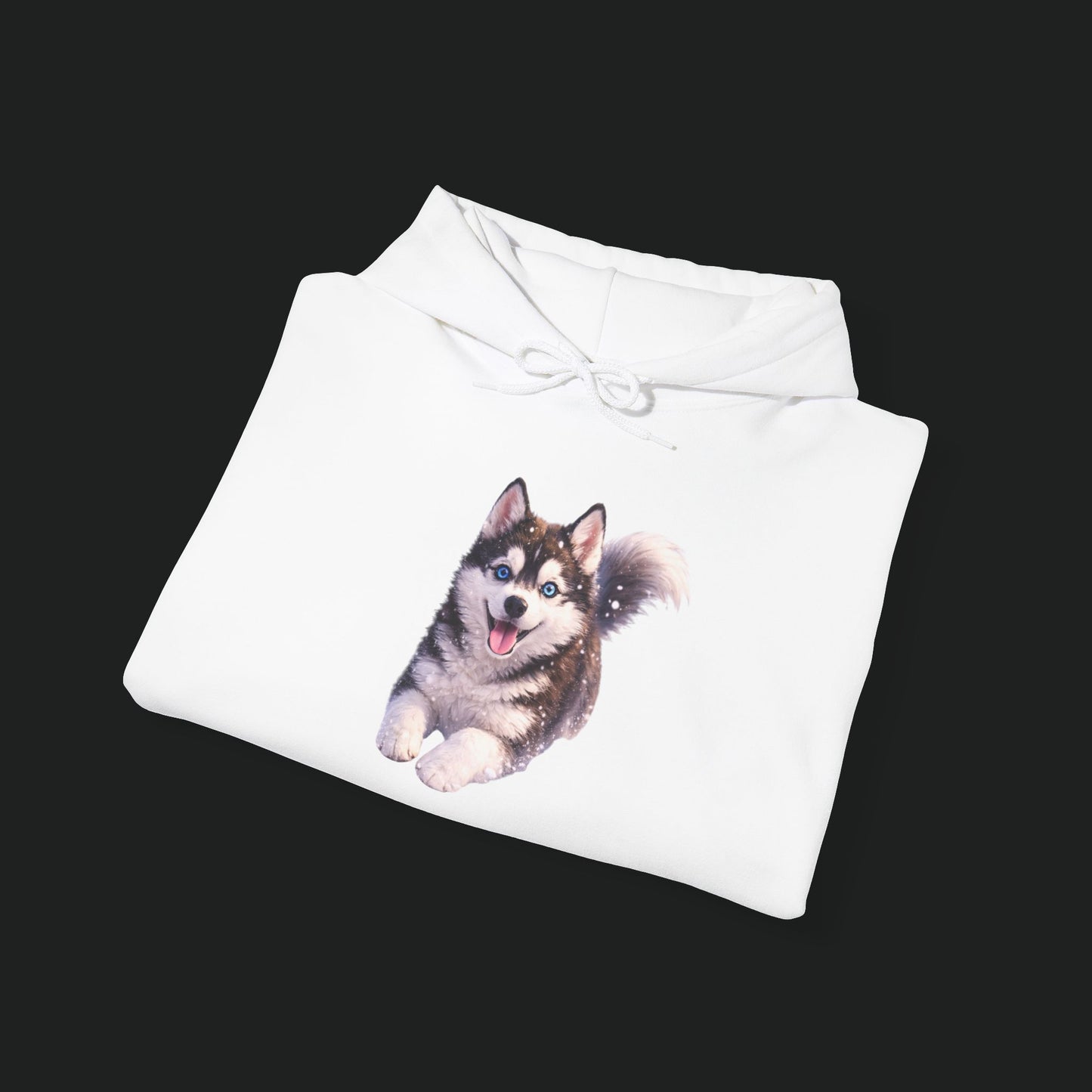 Husky Puppy Hoodie