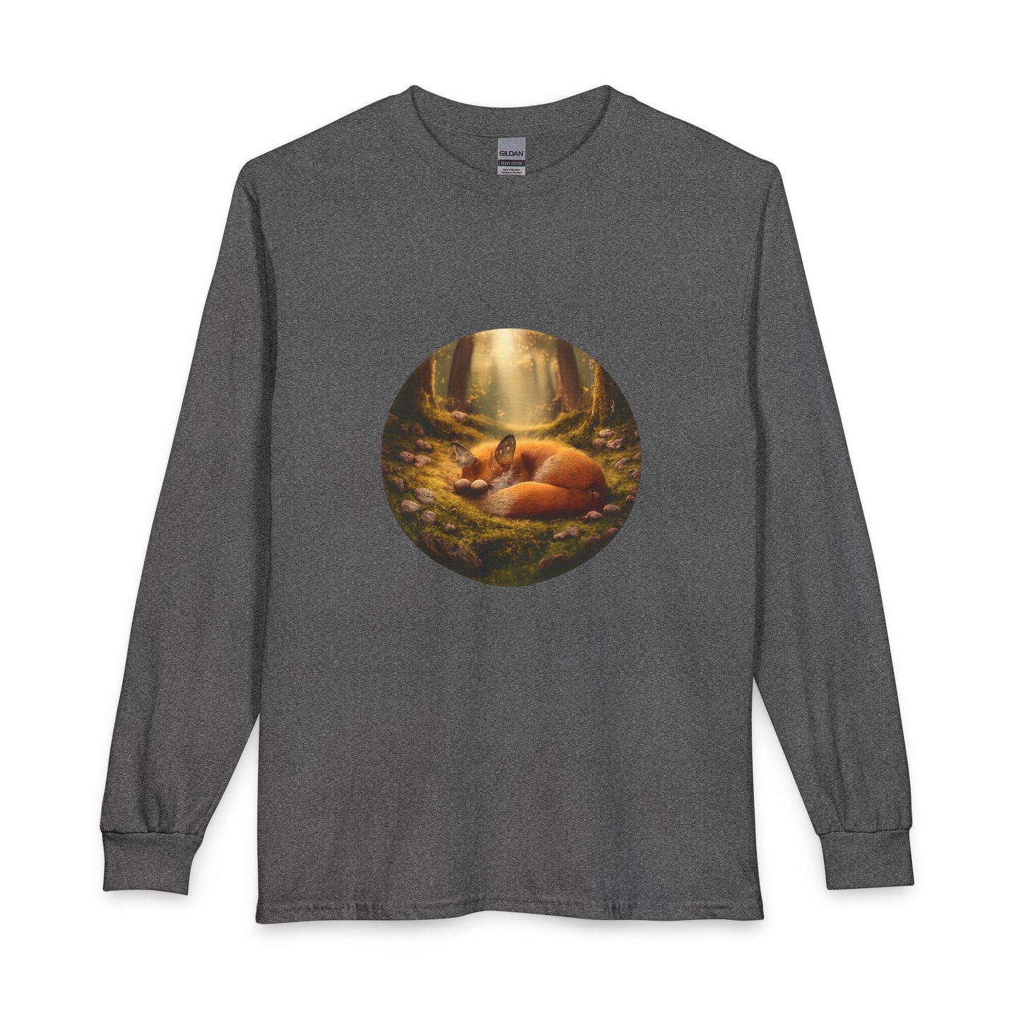 Sleeping Fox Long Sleeve T-Shirt