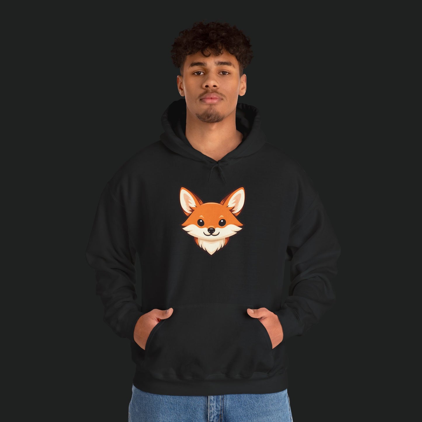 Fox Face Hoodie