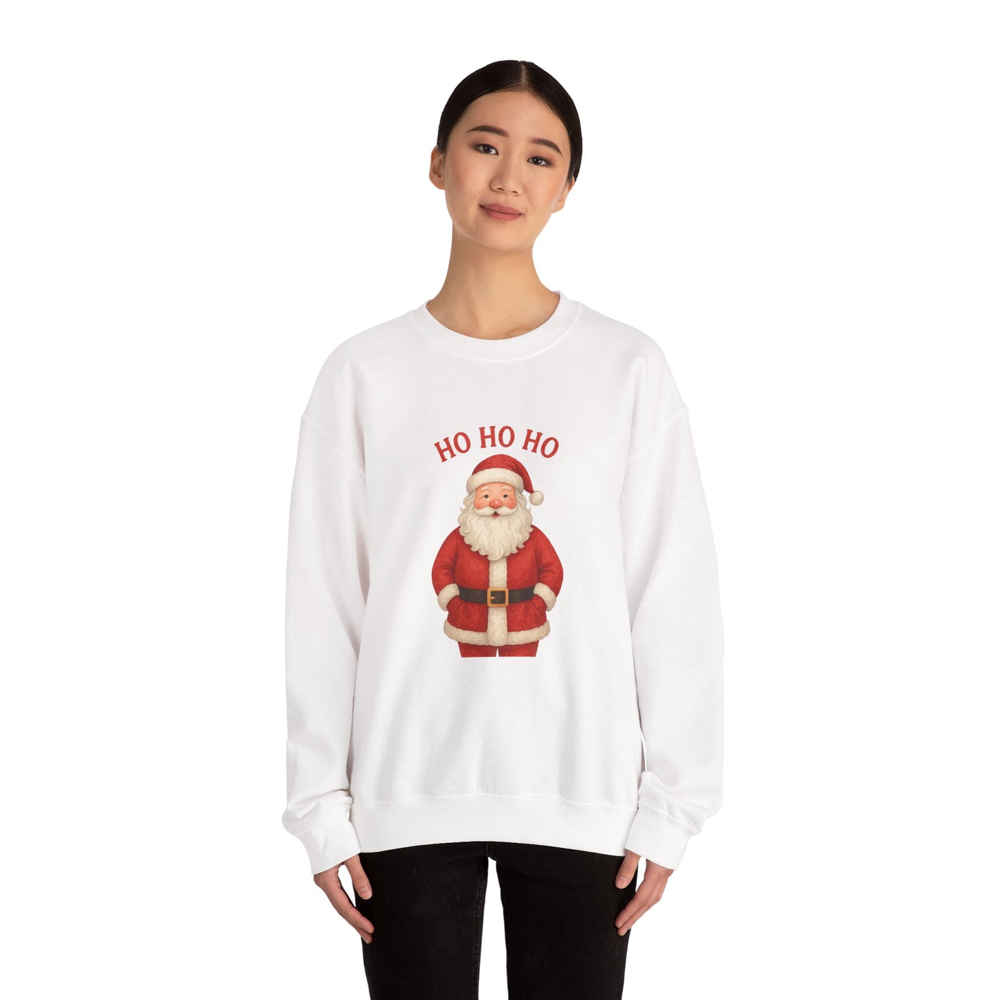 Santa 'Ho Ho Ho' Crewneck Sweatshirt