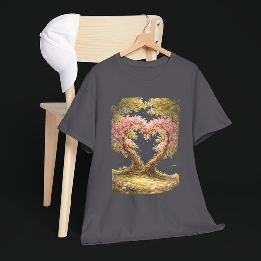 Heart-Shaped Tree T-Shirt