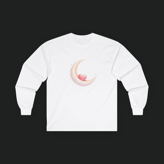 Moon Heart long sleeve tee