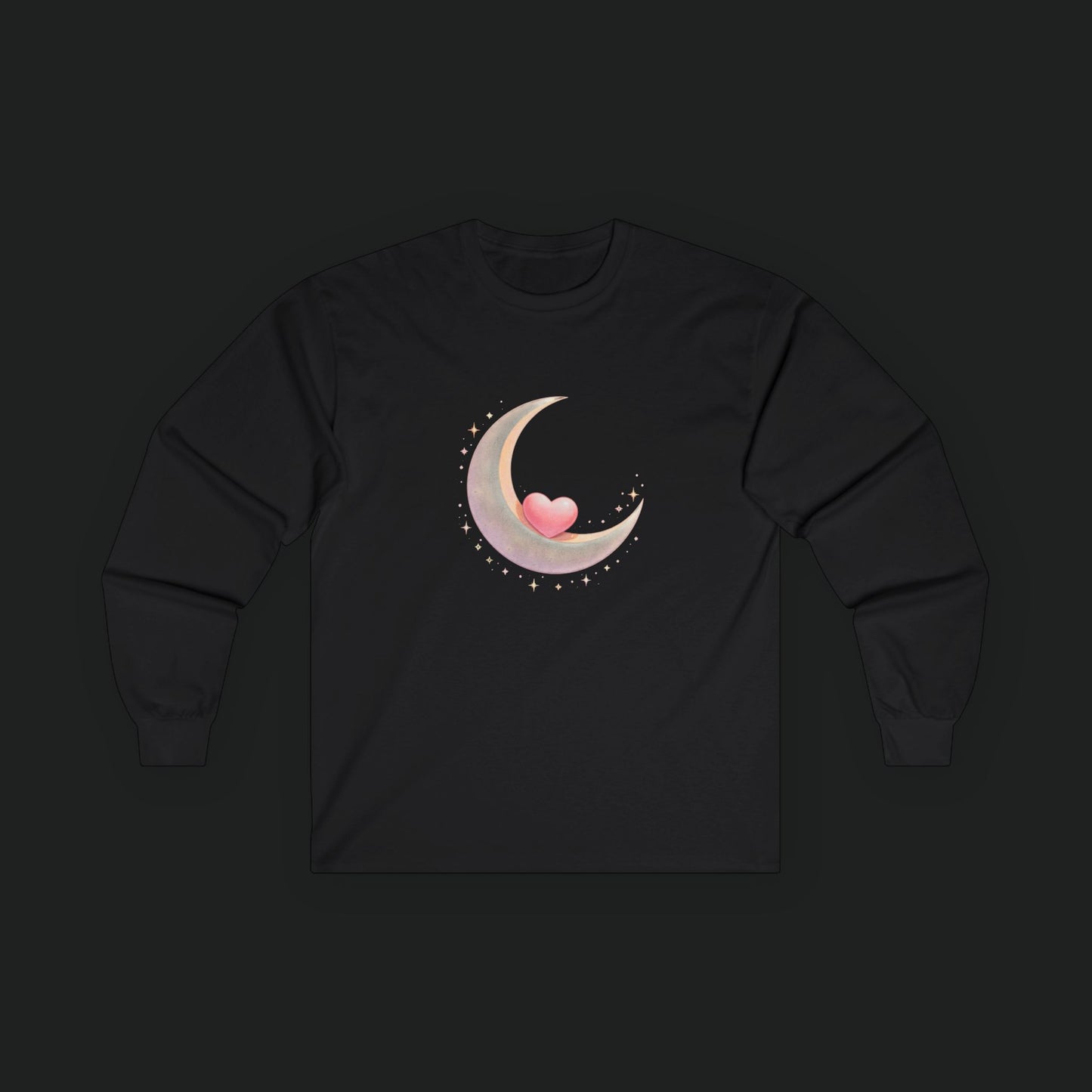 Moon Heart long sleeve tee
