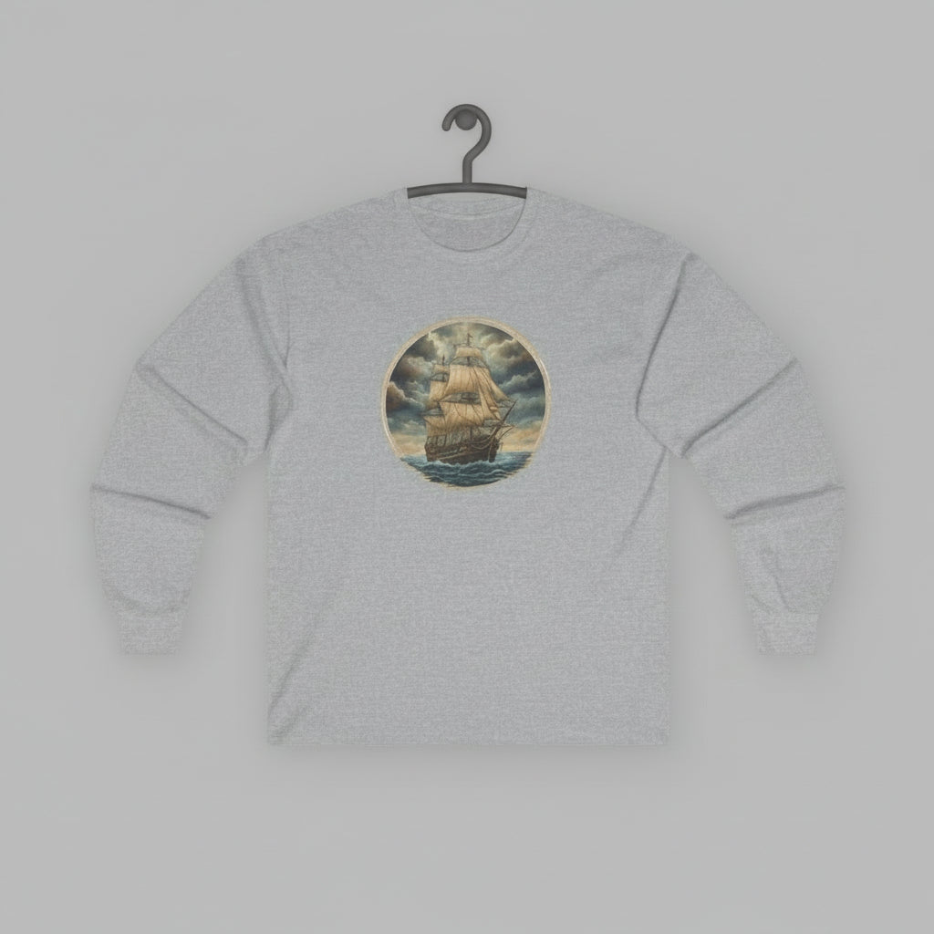 Sailing Ship Long Sleeve Tee