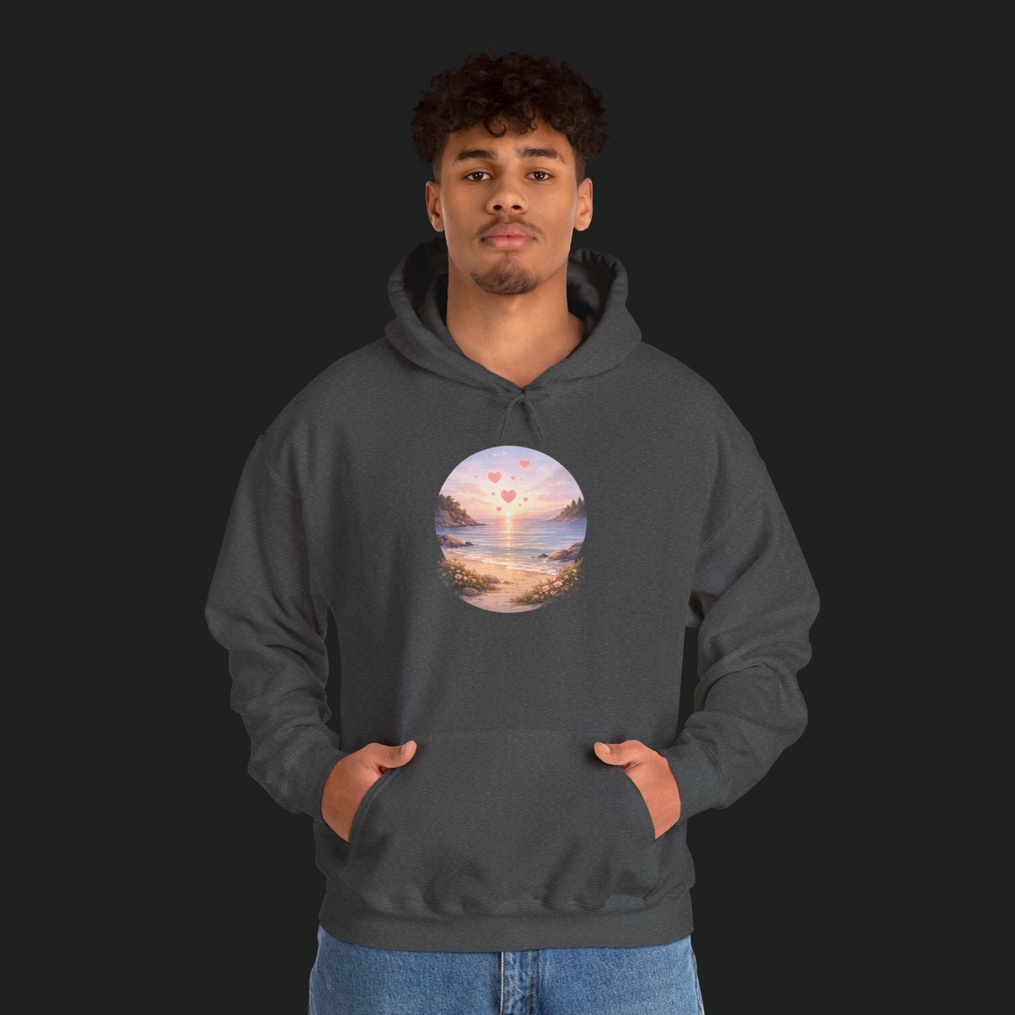 Sunset Heart Hoodie
