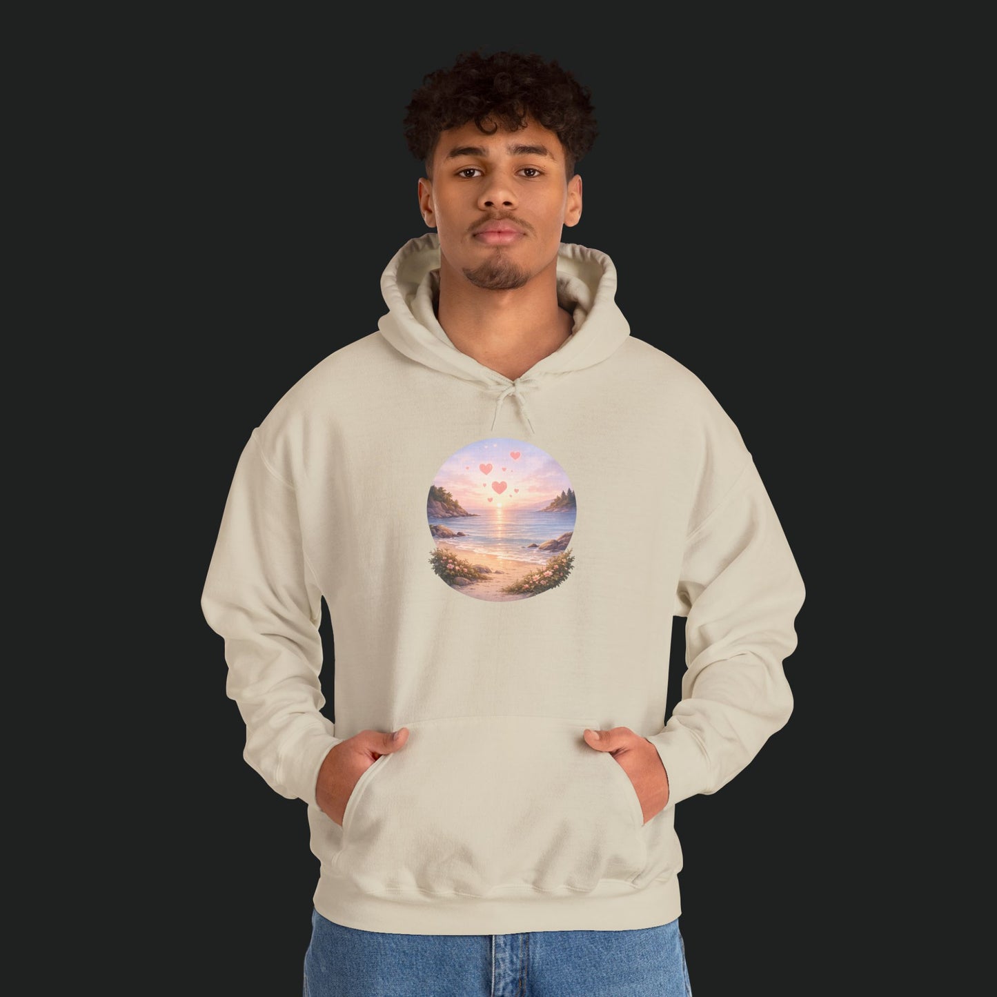 Sunset Heart Hoodie