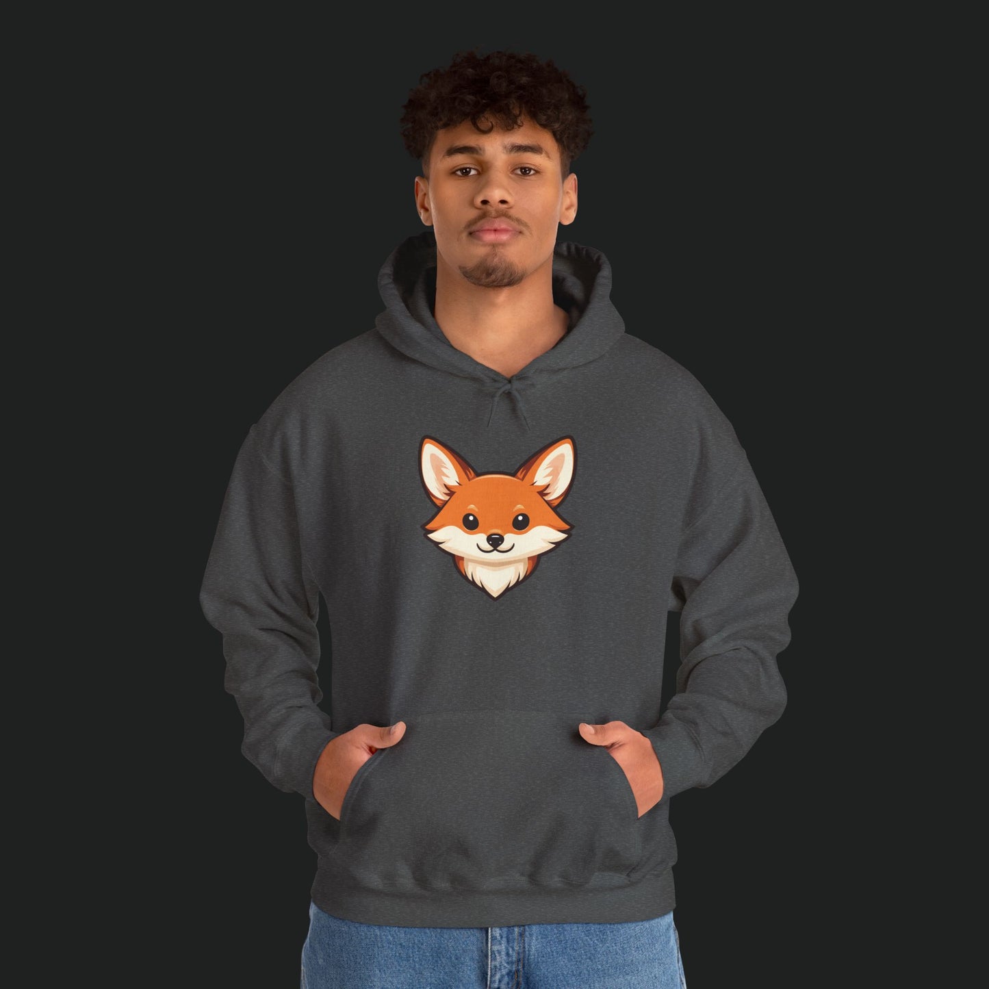 Fox Face Hoodie