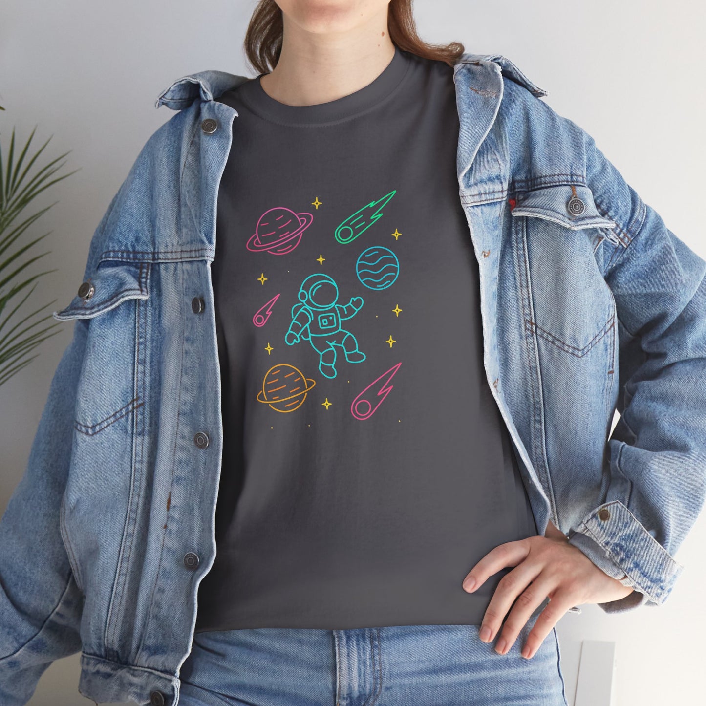 Pastel Space Astronaut T‑Shirt
