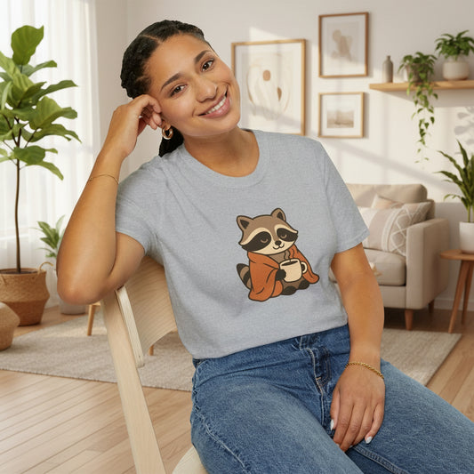 Cozy Raccoon Tee shirt