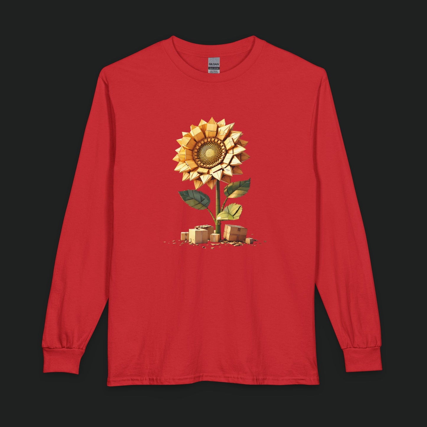 Boxed Flower Shirt