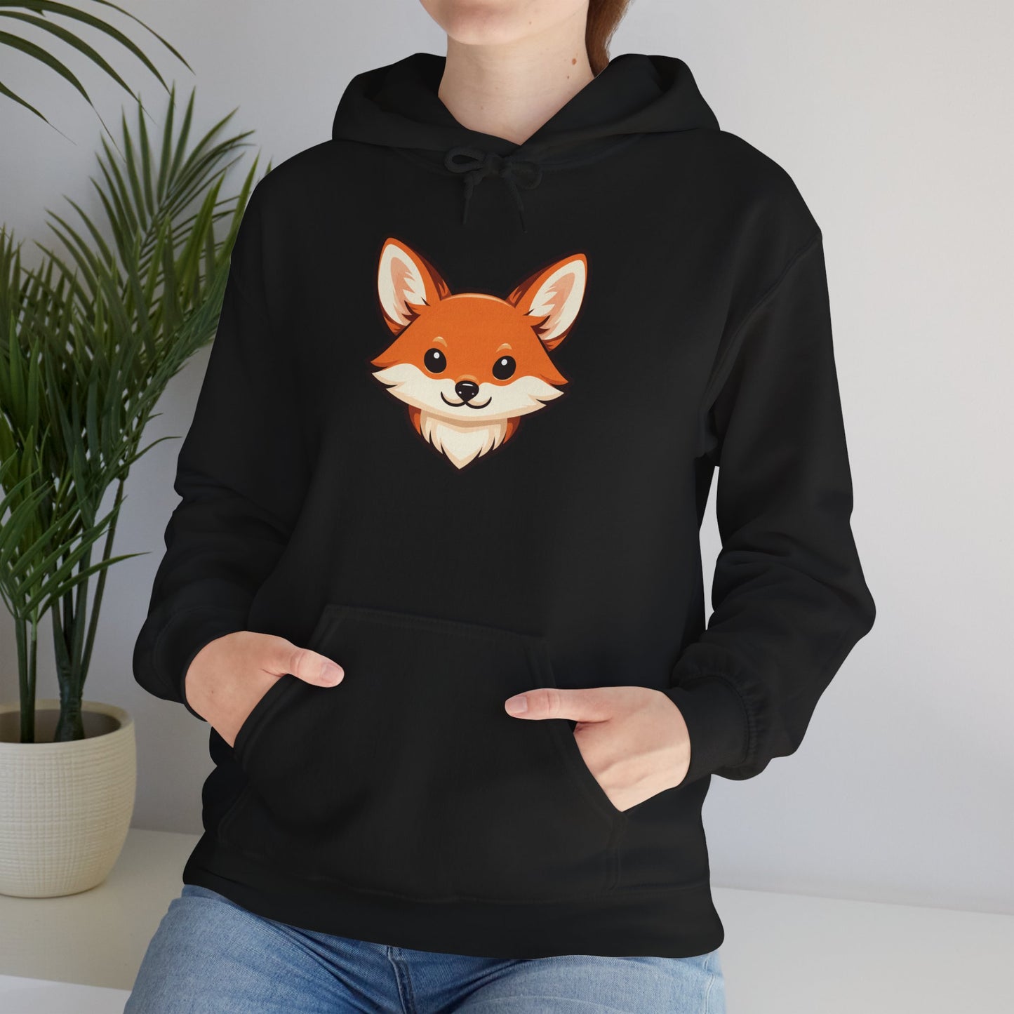 Fox Face Hoodie
