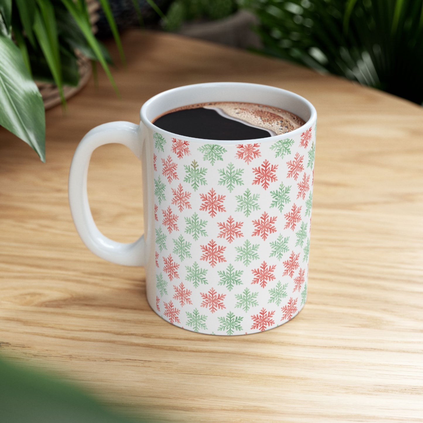 Snowflake Ceramic Mug(11oz/15oz)