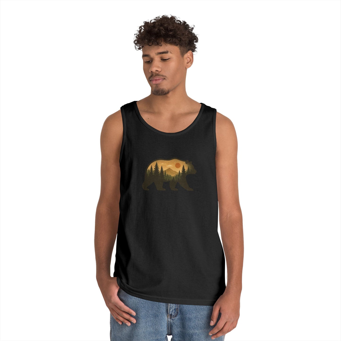 Bear Landscape Tank Top