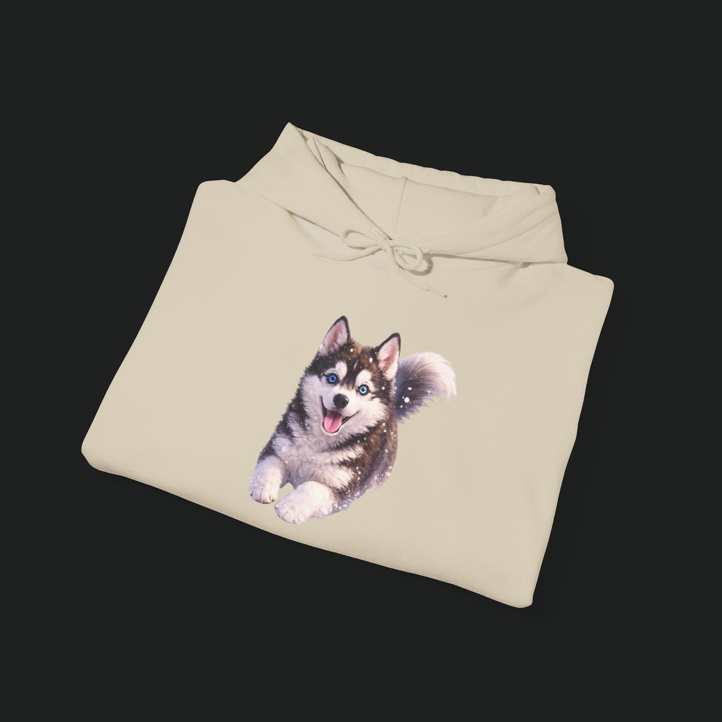 Husky Puppy Hoodie
