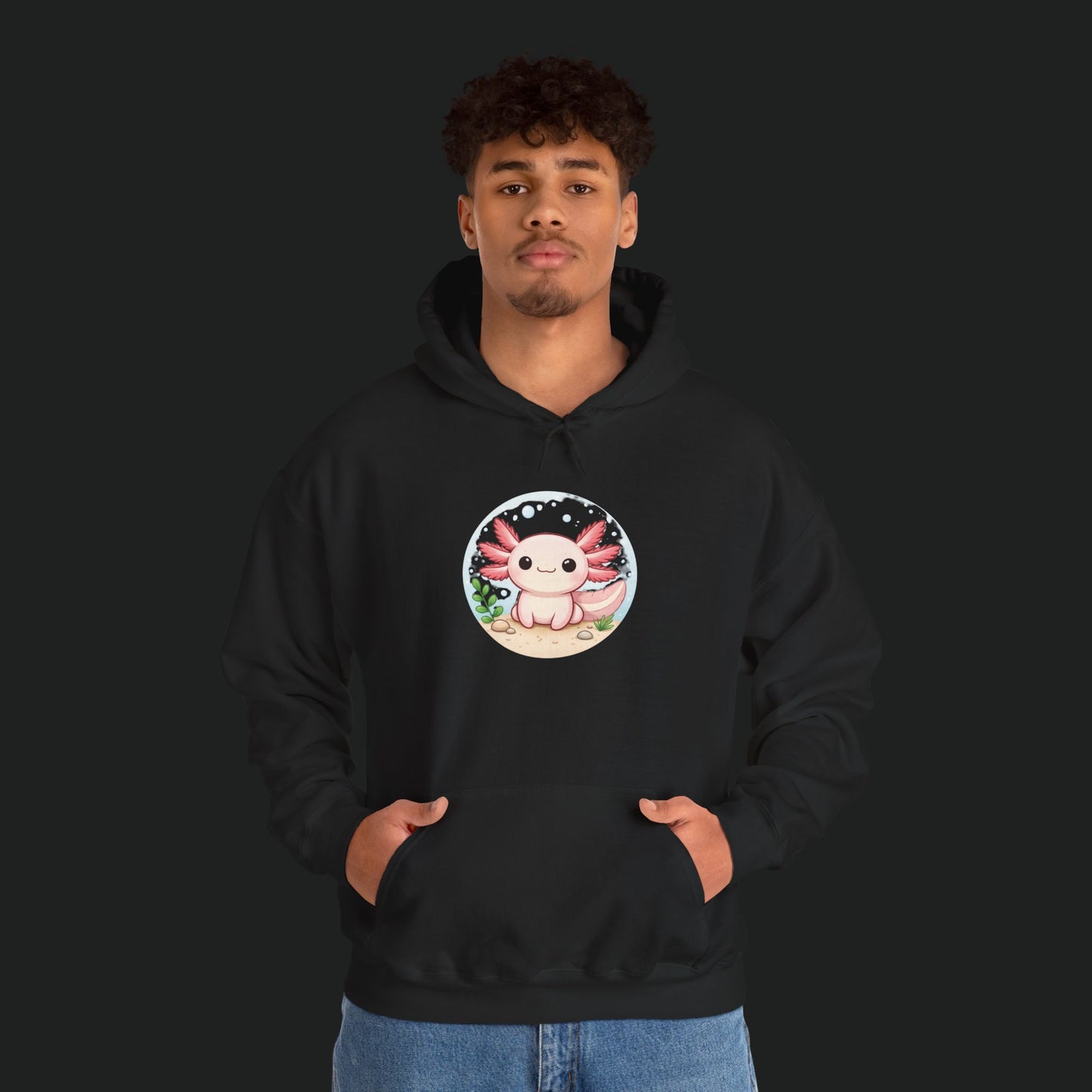Cute Axolotl Hoodie