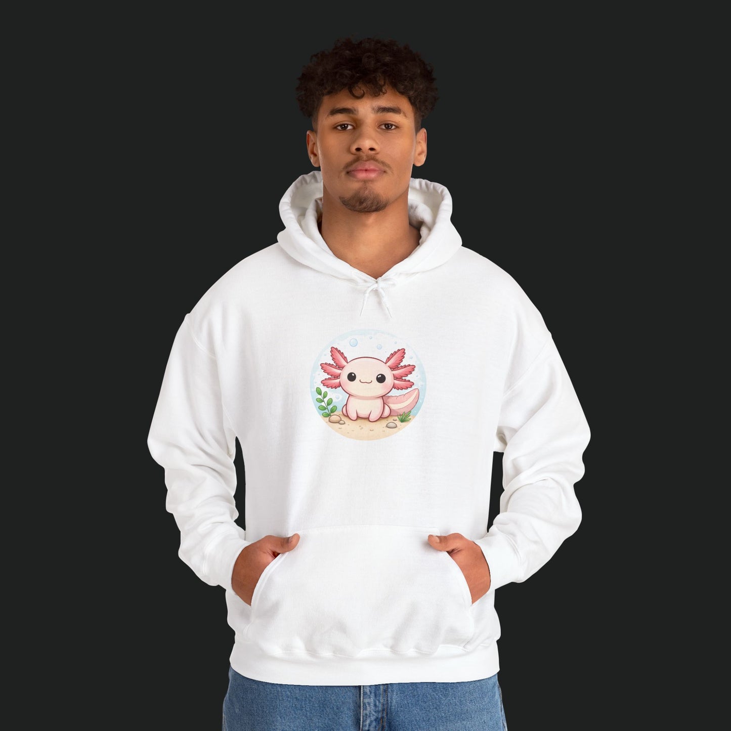 Cute Axolotl Hoodie