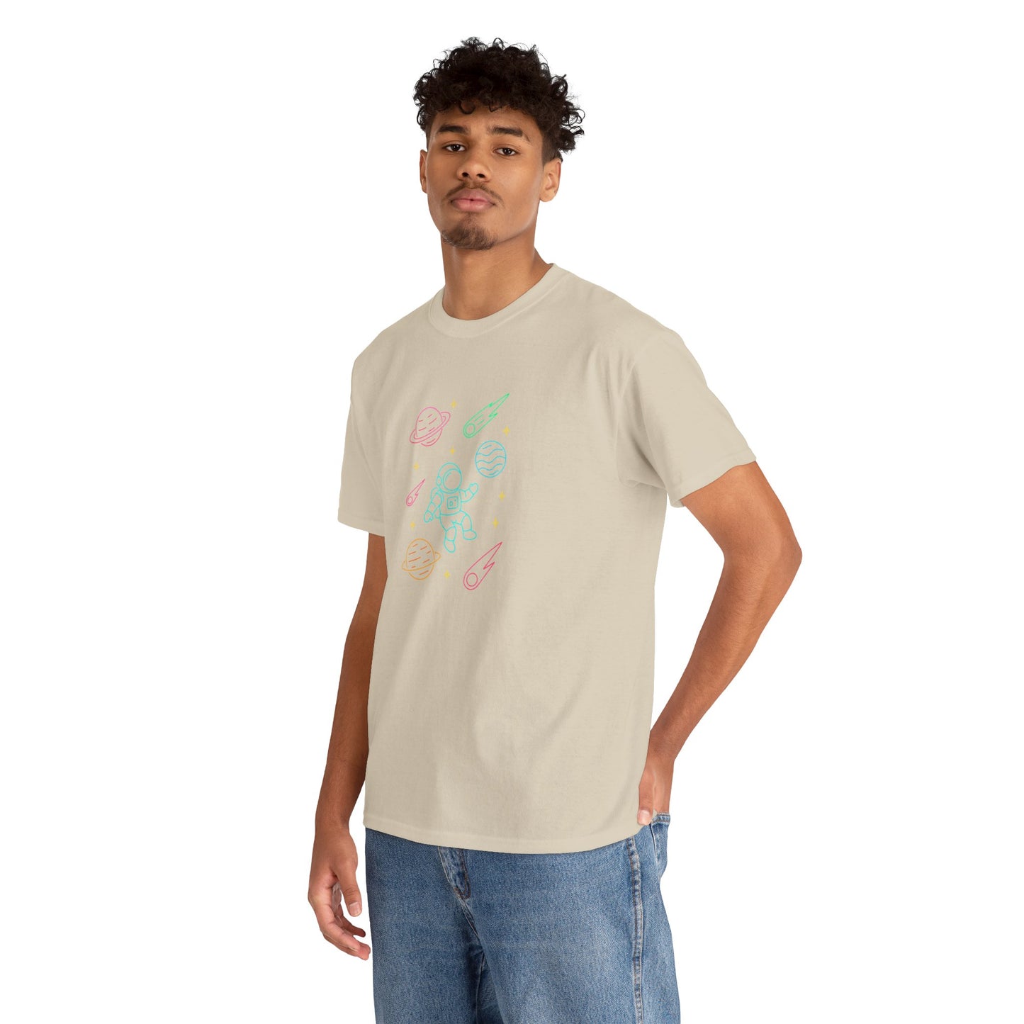 Pastel Space Astronaut T‑Shirt