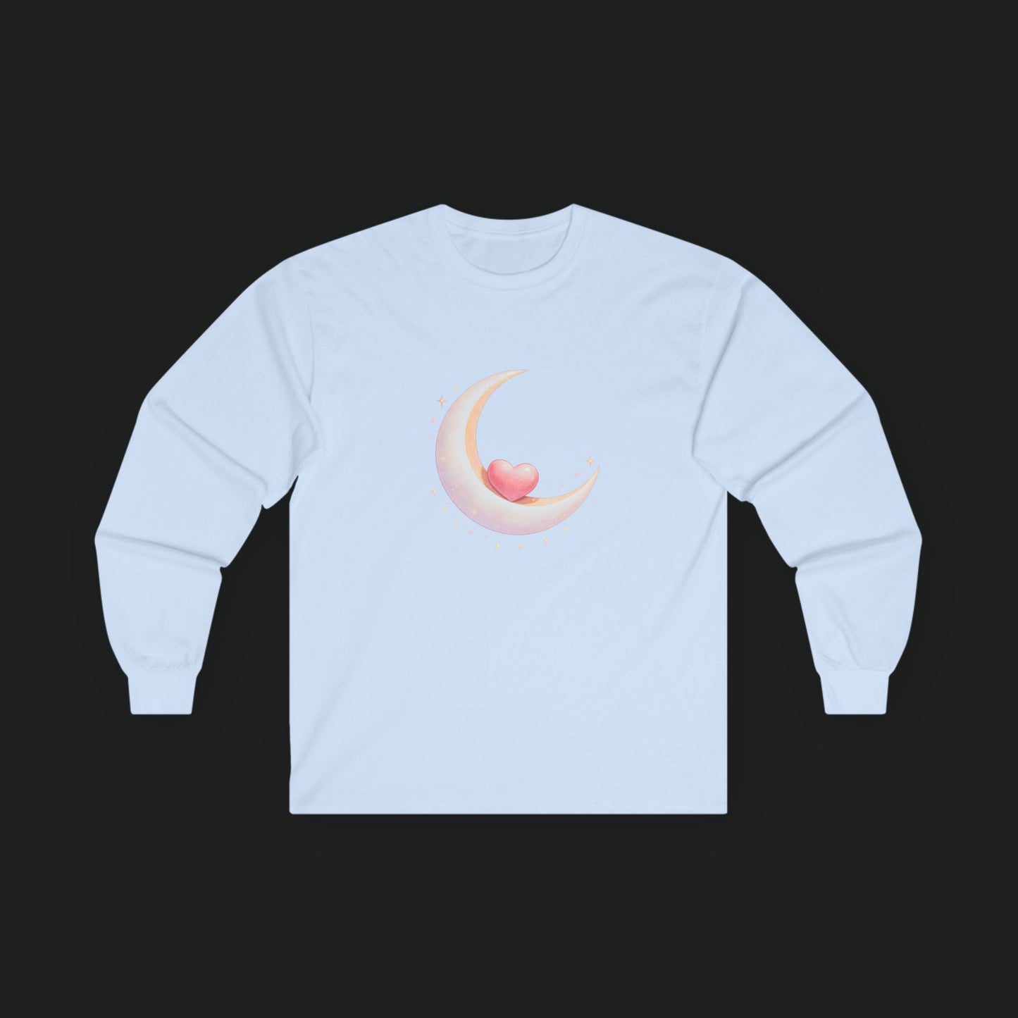 Moon Heart long sleeve tee