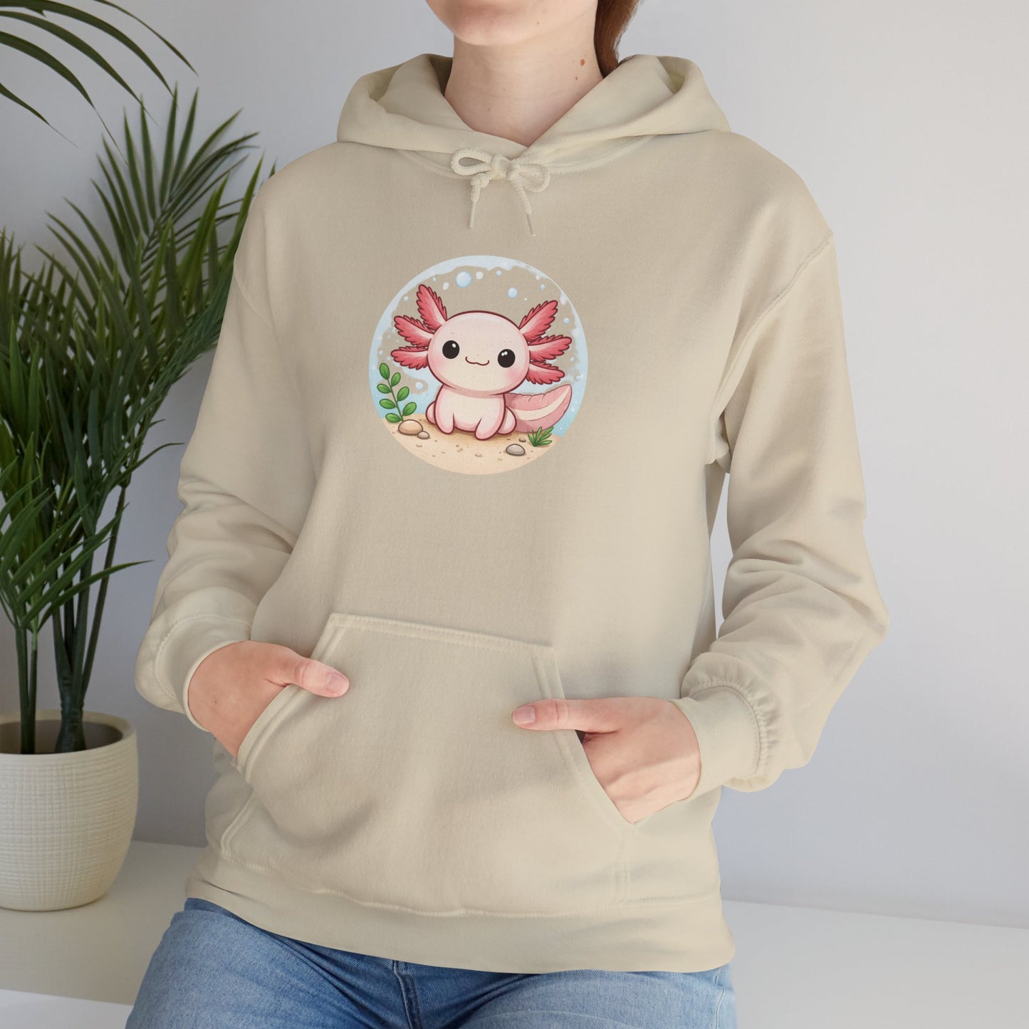 Cute Axolotl Hoodie