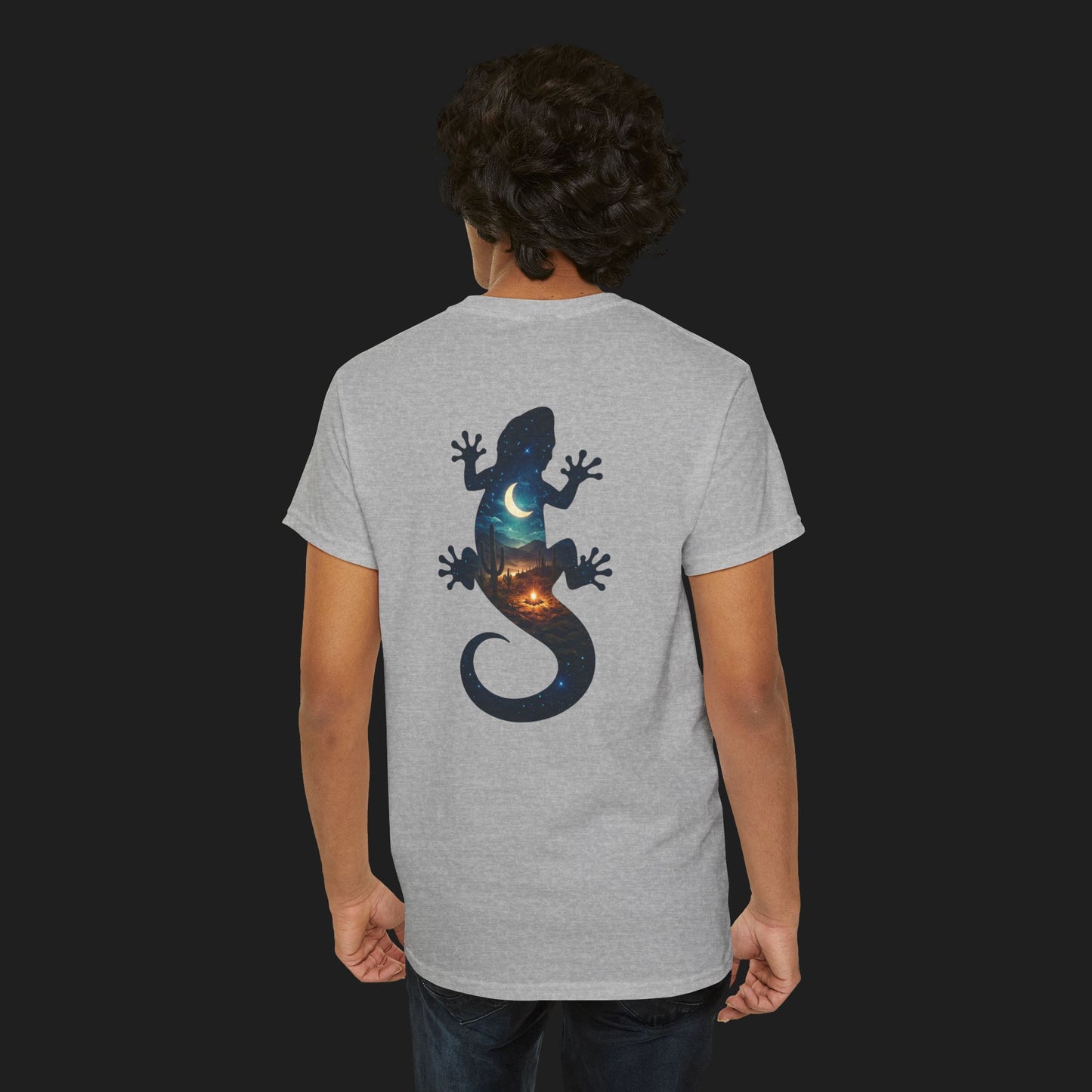 Lizard Nightscape T‑Shirt