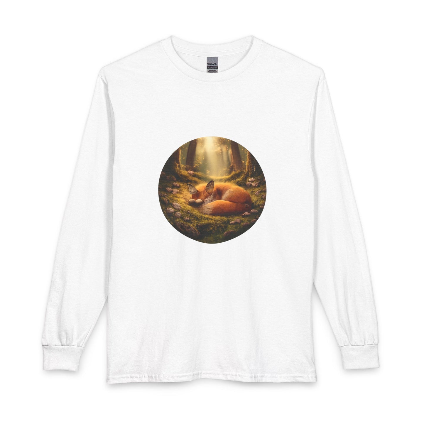 Sleeping Fox Long Sleeve T-Shirt
