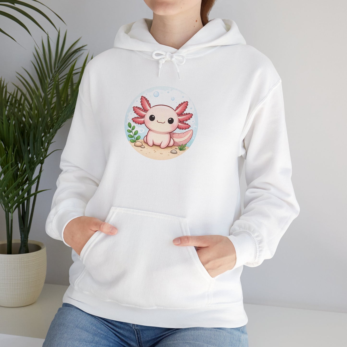 Cute Axolotl Hoodie