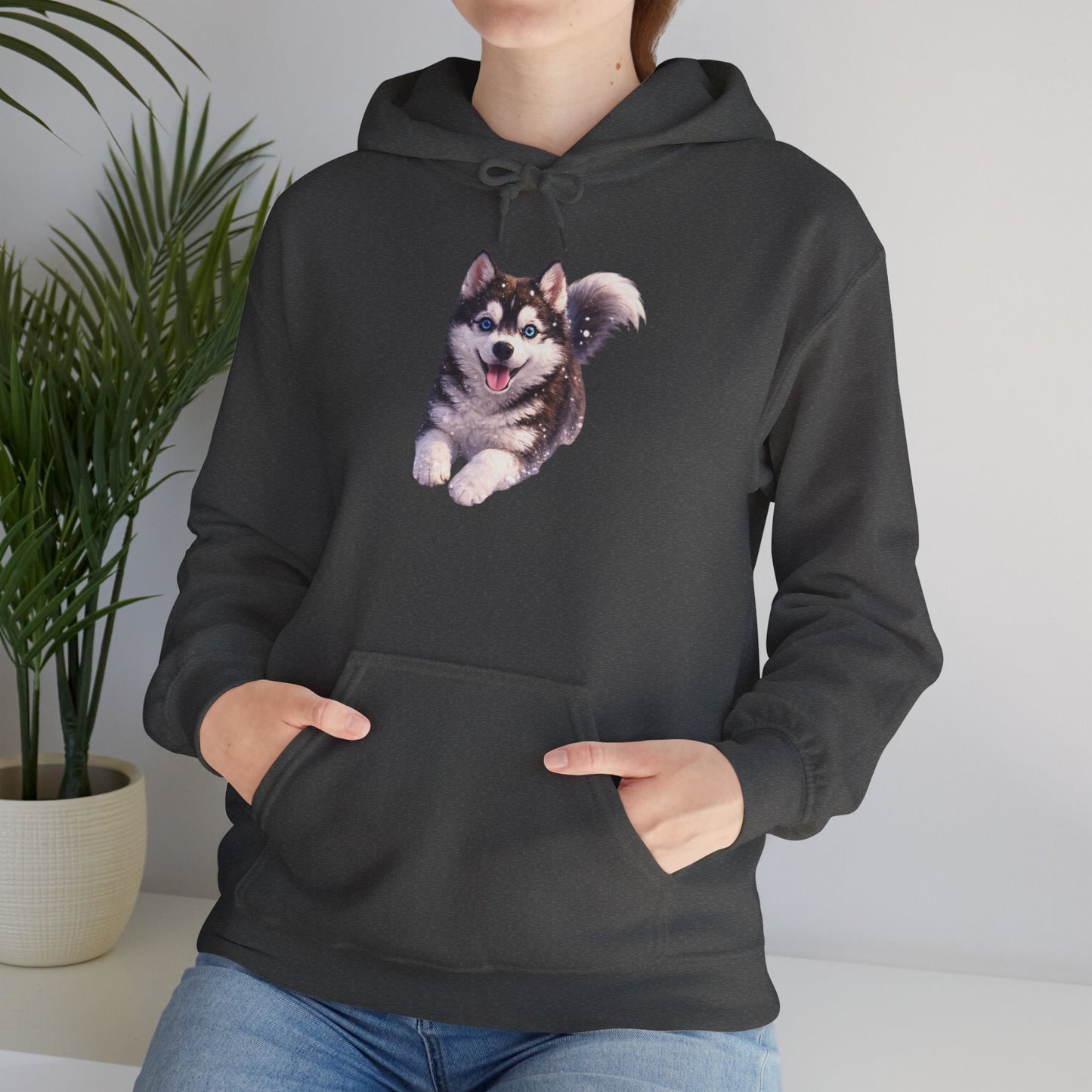 Husky Puppy Hoodie
