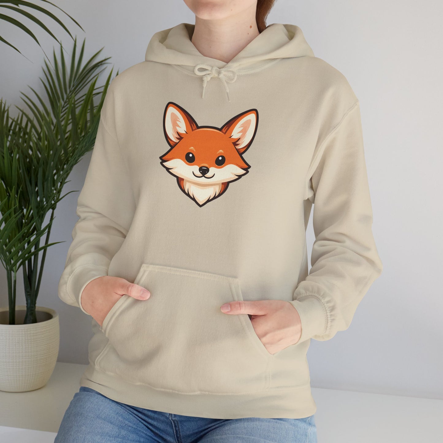 Fox Face Hoodie