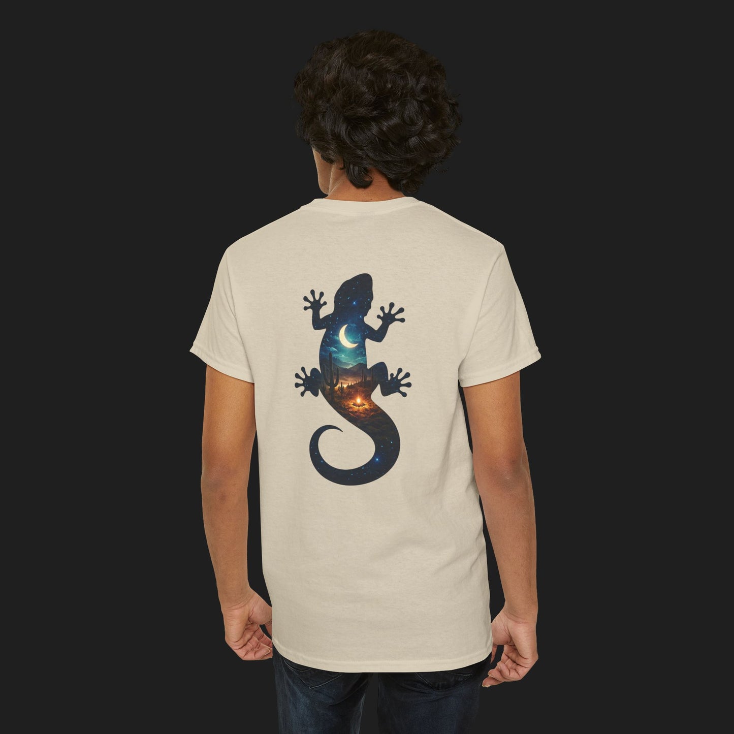 Lizard Nightscape T‑Shirt